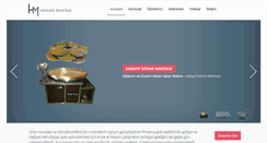 Desktop Screenshot of hakanmakinaltd.com